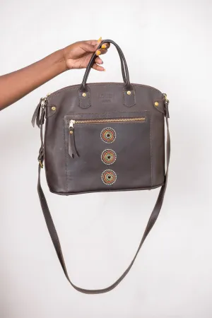 Magret leather handbag