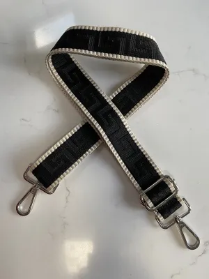 Maze Black Thin Bag Strap