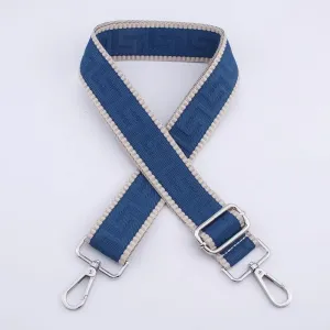 Maze Blue Thin Bag Strap