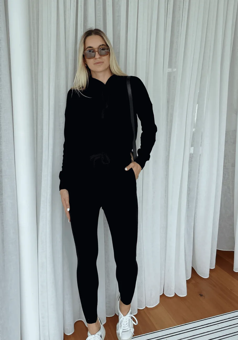 Miann & Co Womens - Chloe Knit Pant - Black