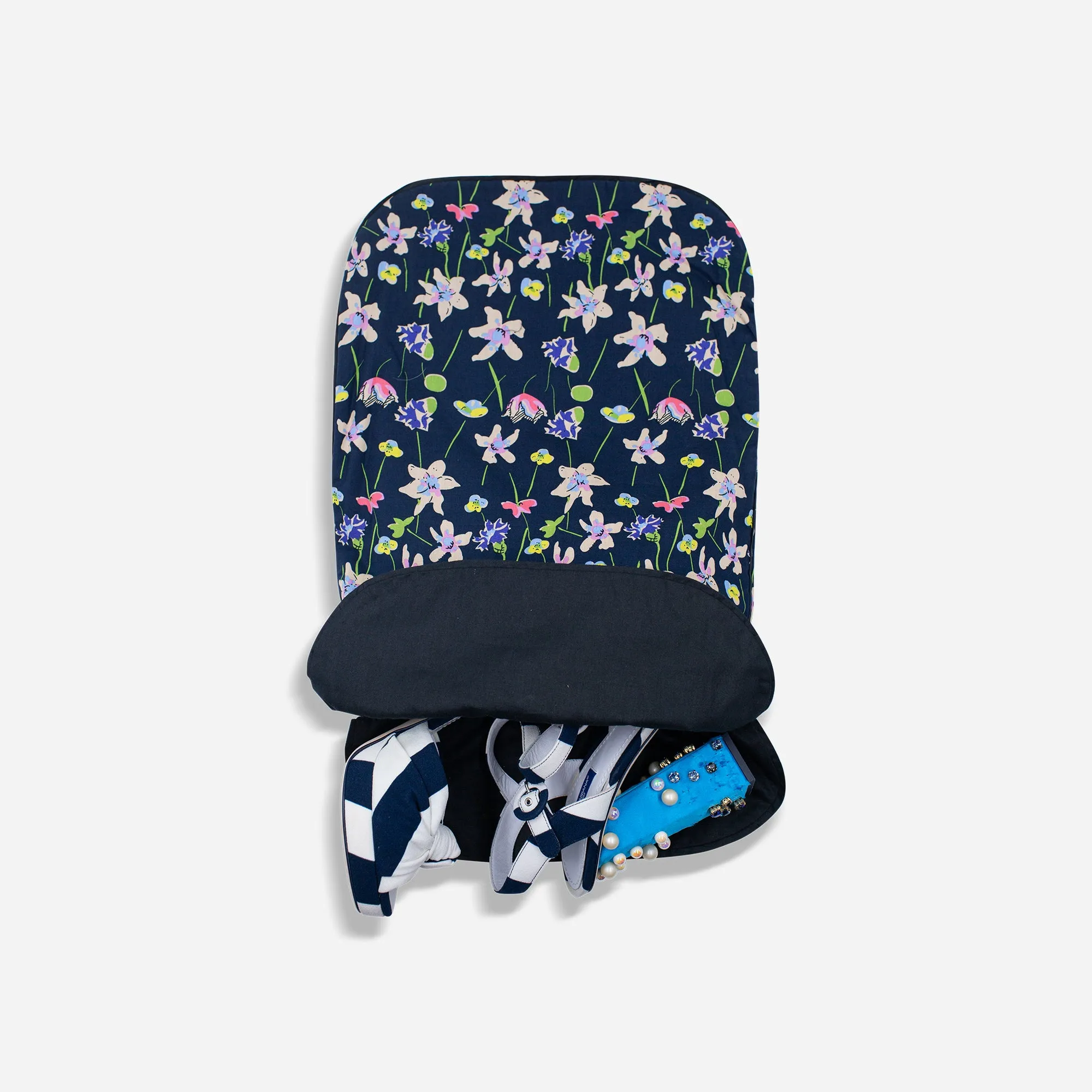 Midnight Bloom Shoe Bag