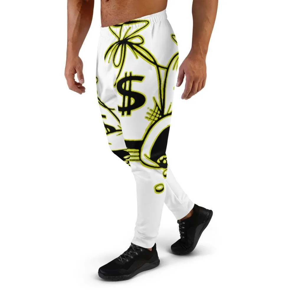 Money Bags Joggers - White