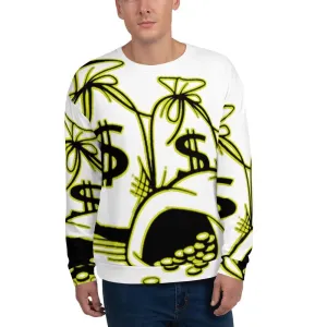 Money Bags Sweatshirt - White