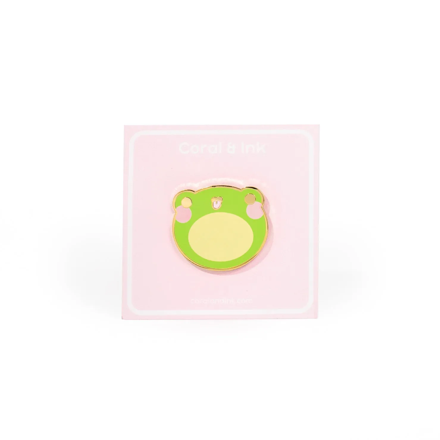 Multi-Coloured Frog Hard Enamel Pins