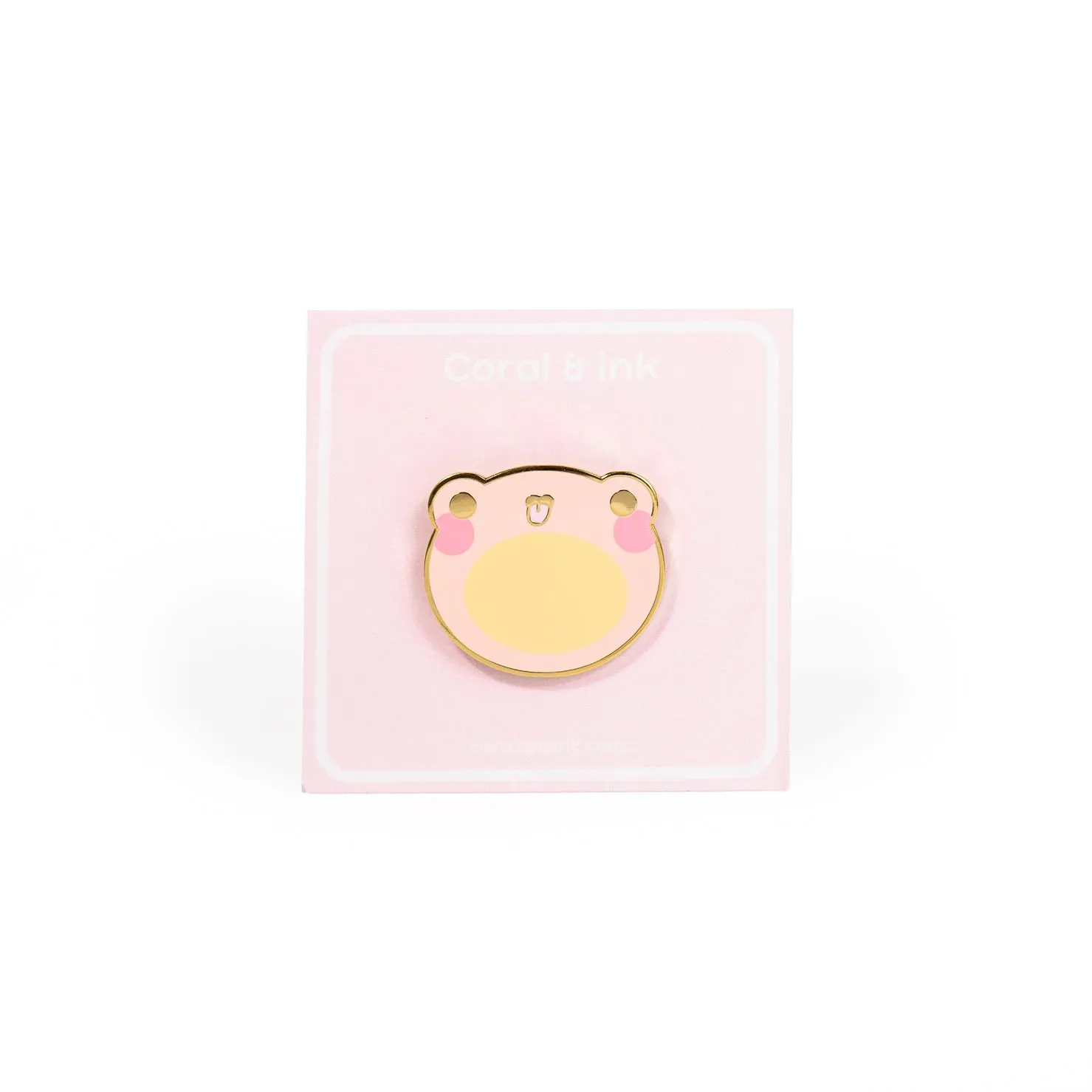 Multi-Coloured Frog Hard Enamel Pins