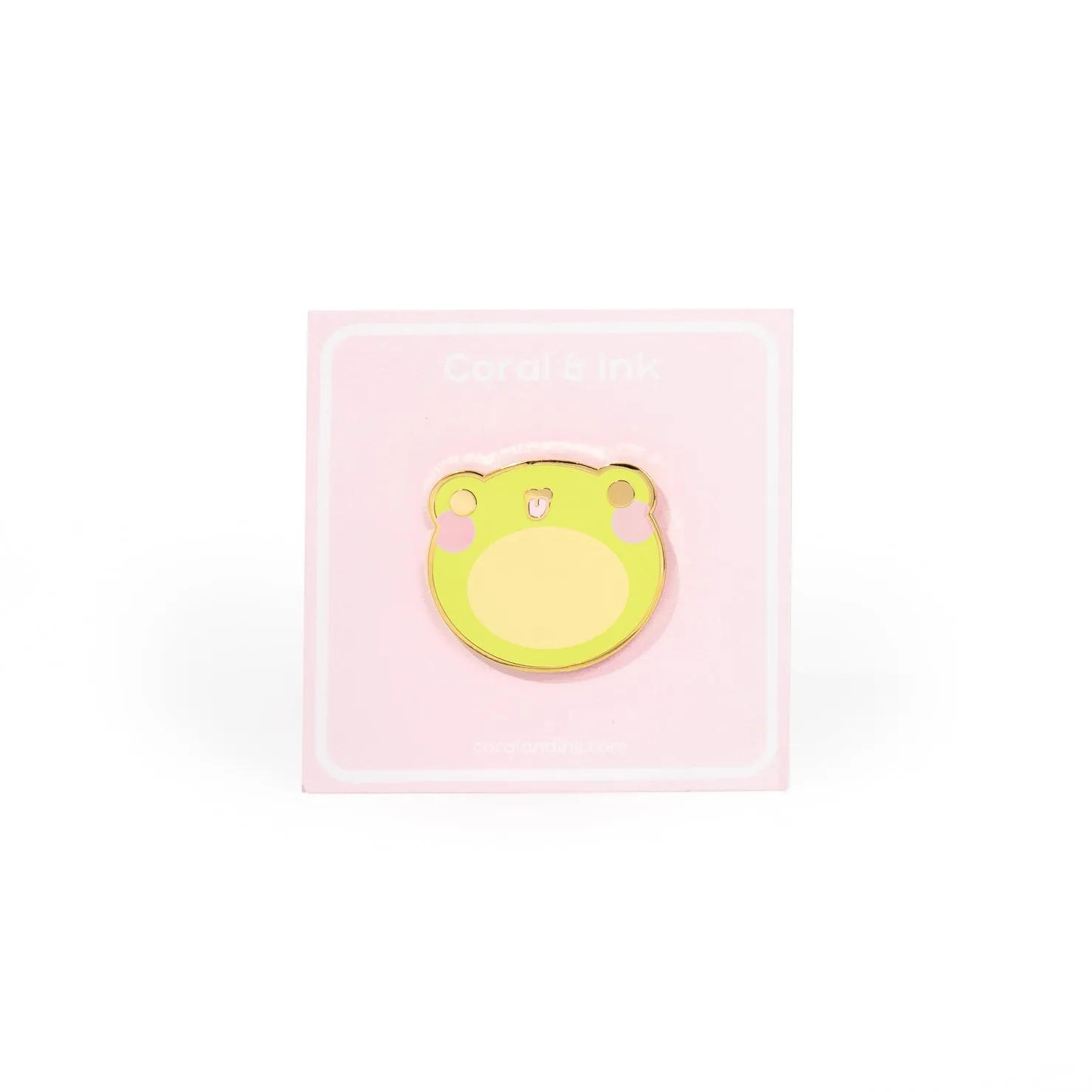 Multi-Coloured Frog Hard Enamel Pins