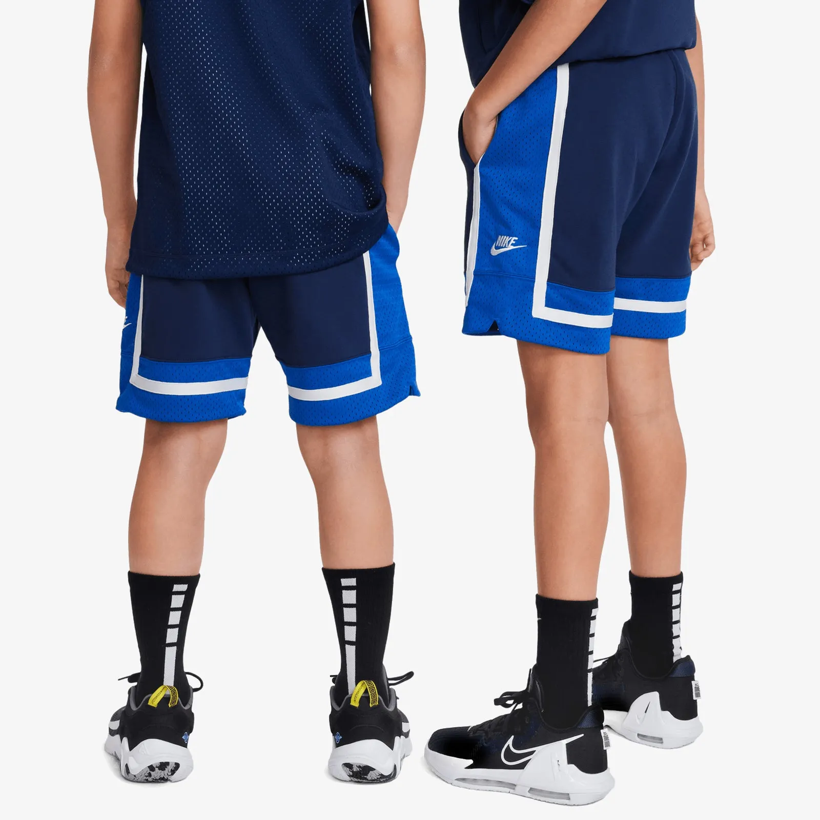 Nike Culture of Basketball Youth Fleece Shorts - Navy