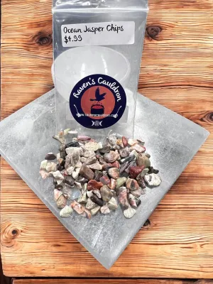 Ocean Jasper Gemstone Chips