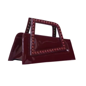 Patent Burgundy Jalila