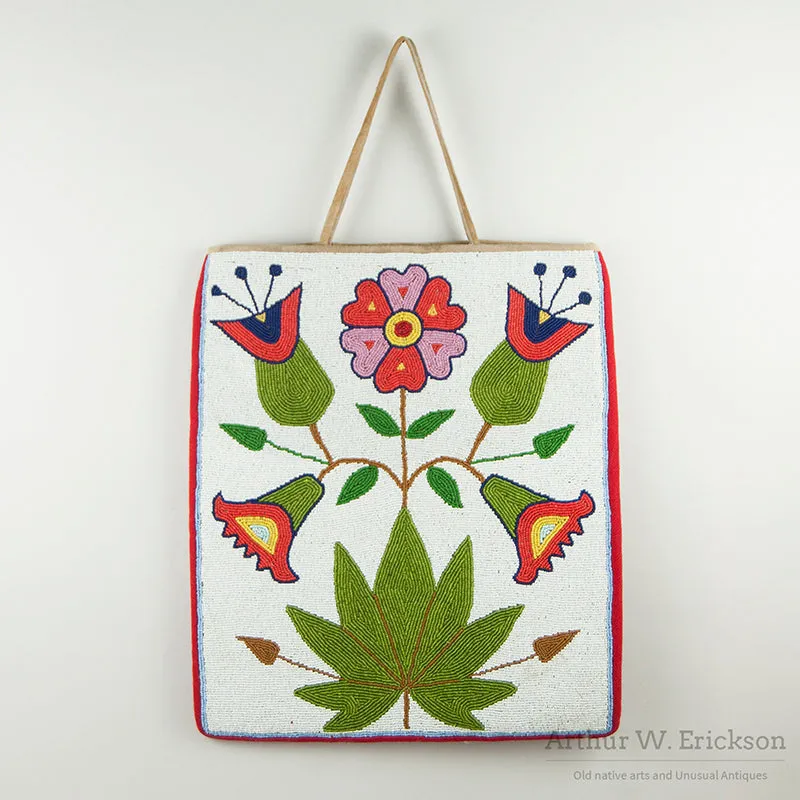 Plateau Beaded Flat Bag