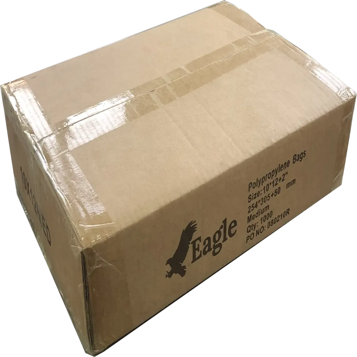 Polypropylene Self Seal Garment Bags - With Printed Warning