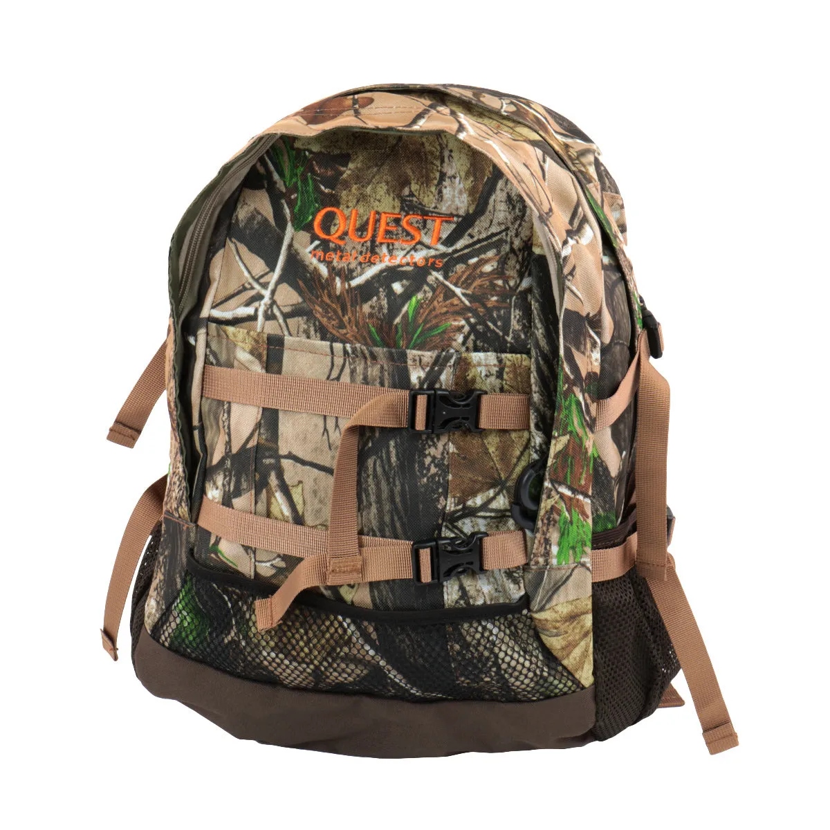 Quest Metal Detectors All Purpose Camo Backpack