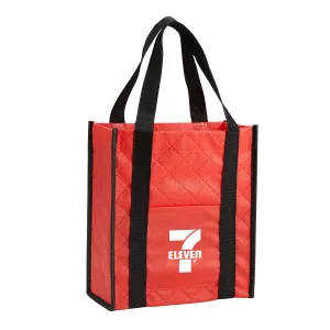 QUILTED NON-WOVEN GIFT TOTE