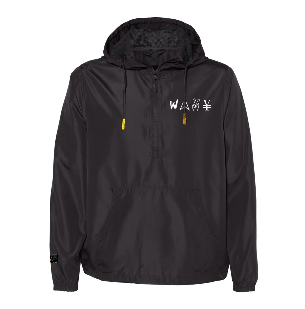 "Wavy" Pullover Jacket