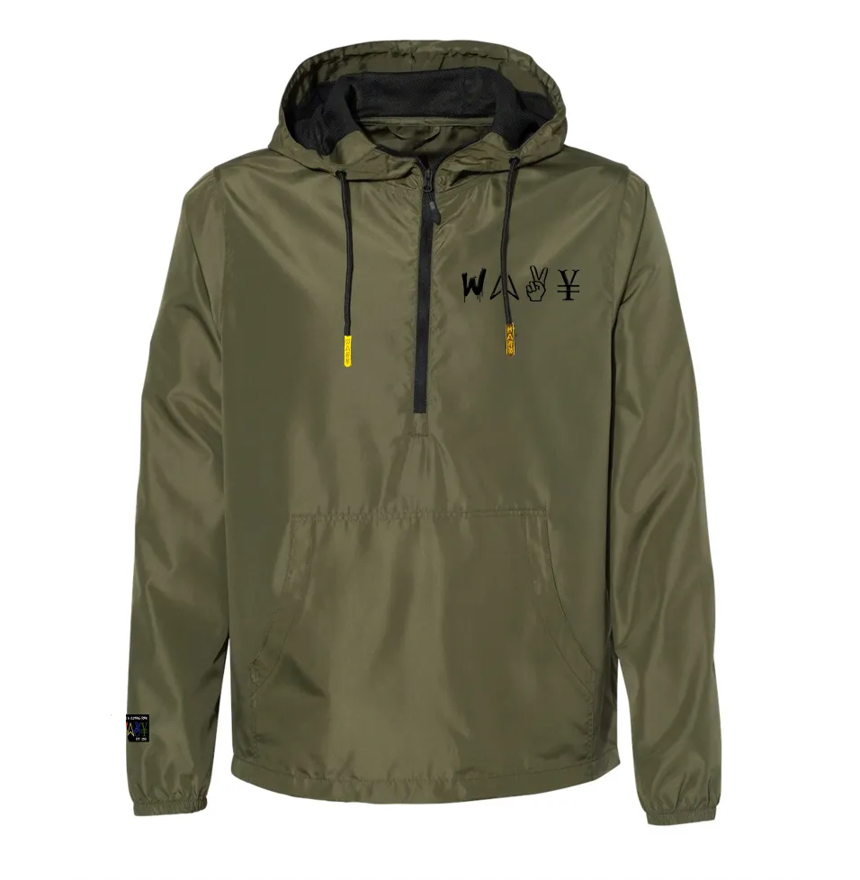 "Wavy" Pullover Jacket