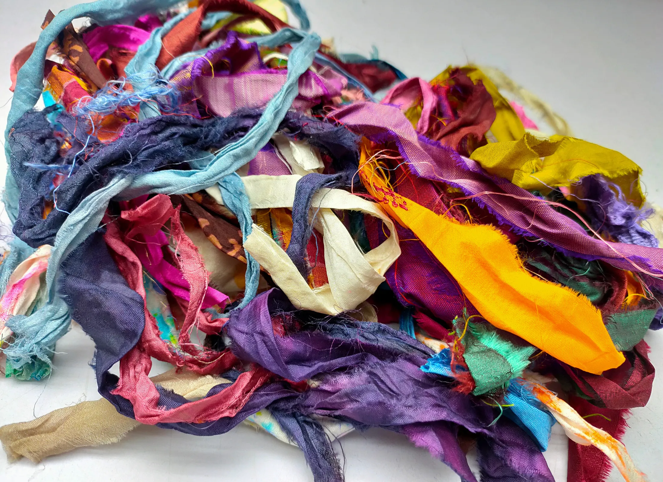 Recycled Ribbon Scrap