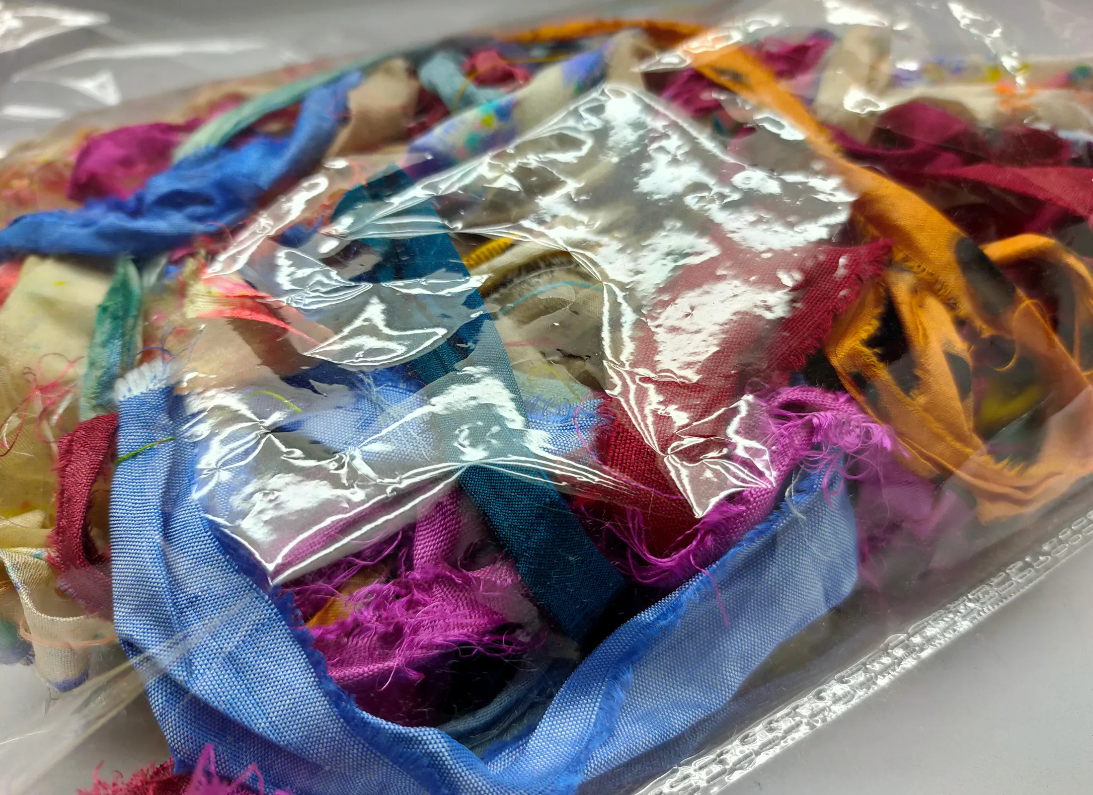 Recycled Ribbon Scrap