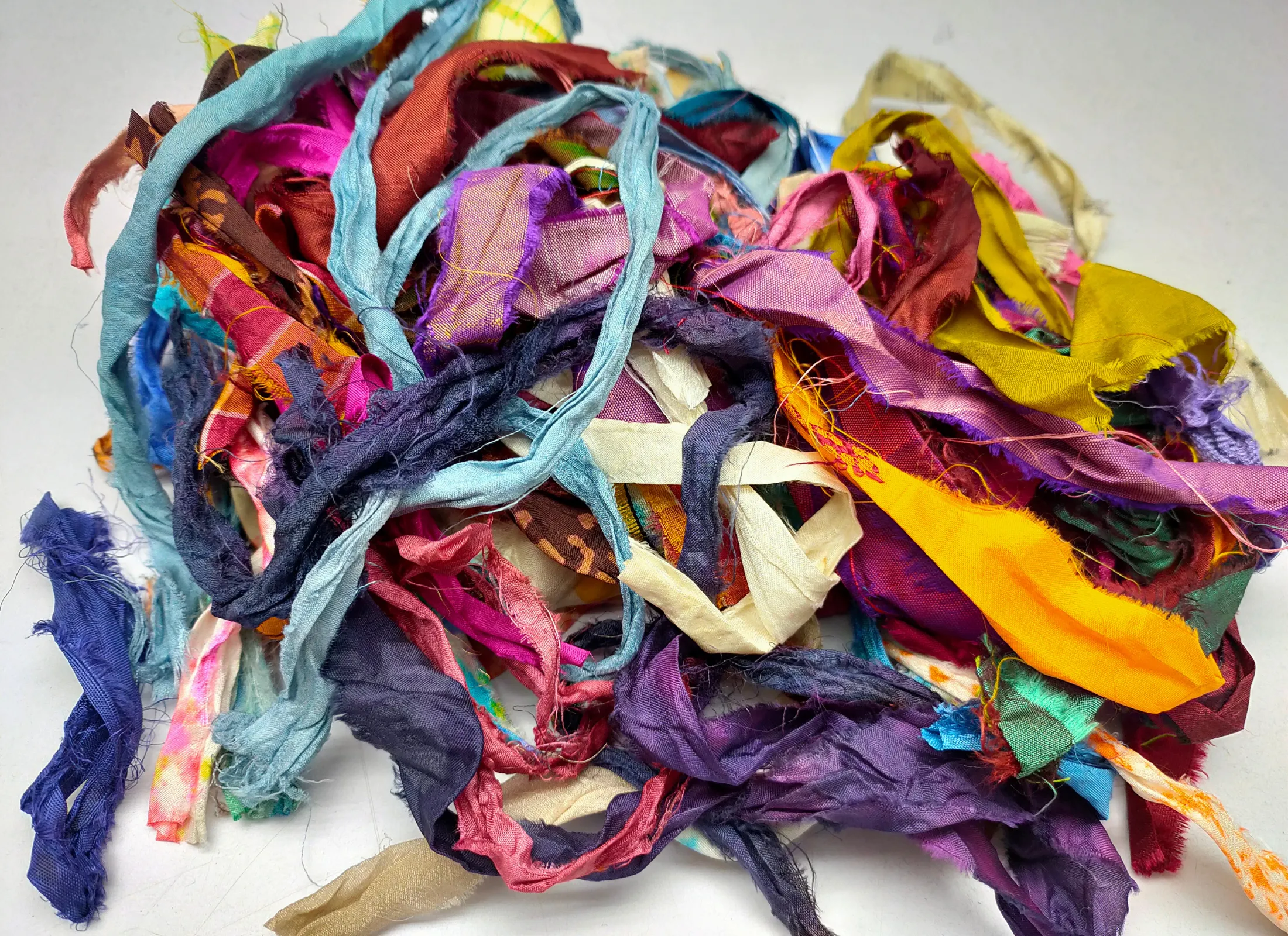 Recycled Ribbon Scrap
