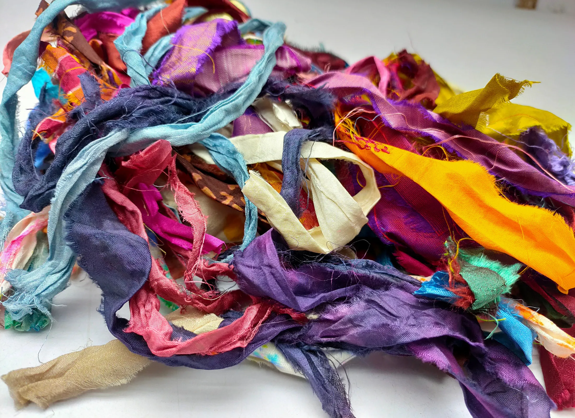 Recycled Ribbon Scrap