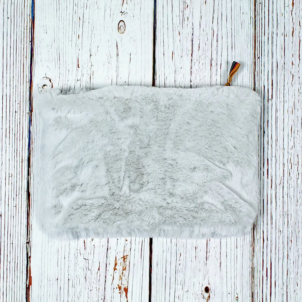 Shearling Soft Clutch