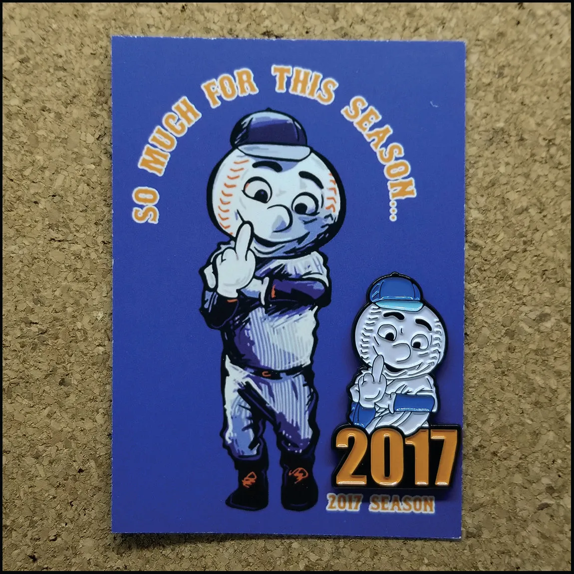 So Much For This Season 2017 - Enamel Pin
