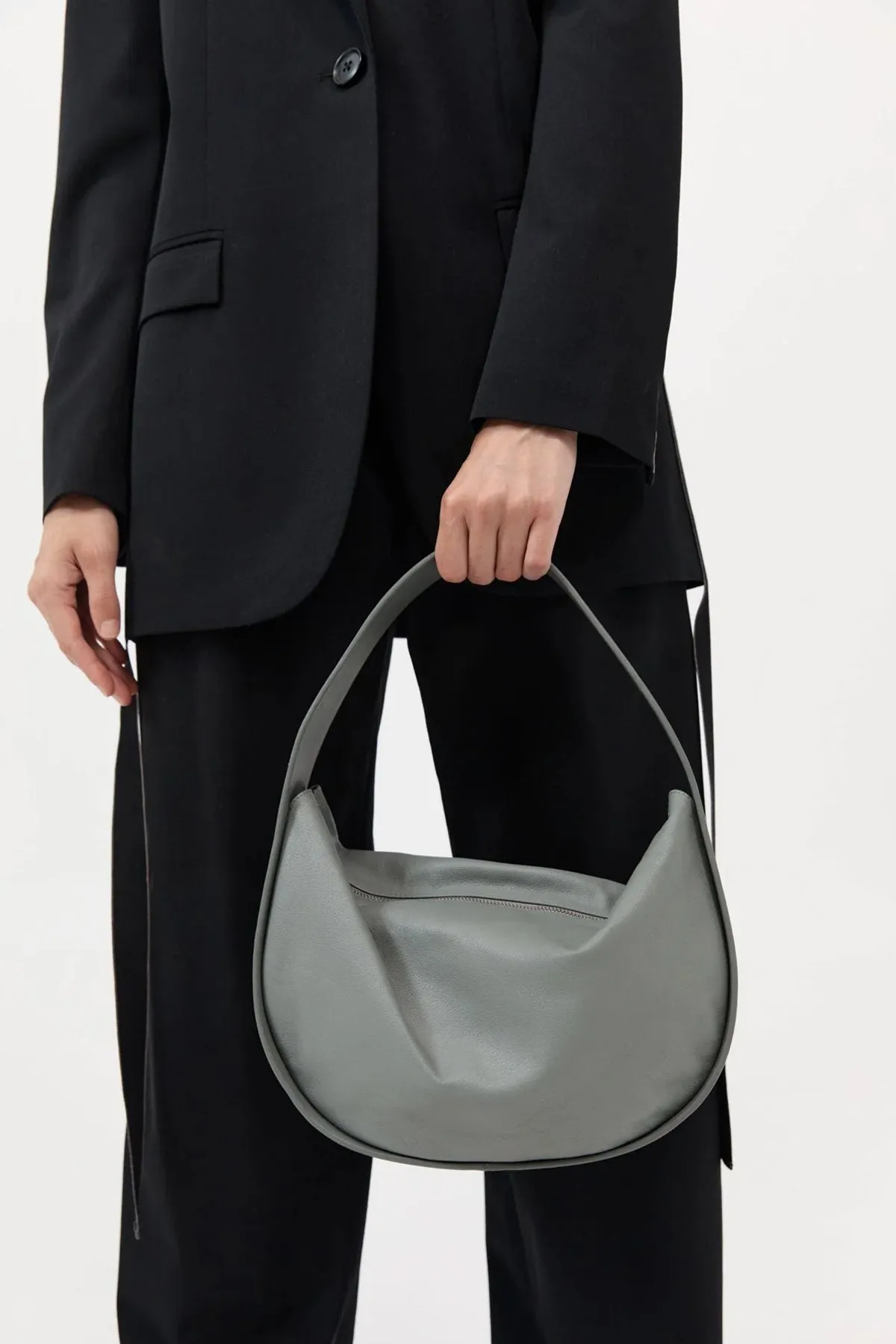 Soft Arc Bag in Balsam Green