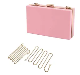 Solid Jet Black Box Clutch Crossbody Bag