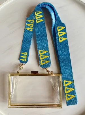 Sorority Personalized Beaded Handbag Purse Strap