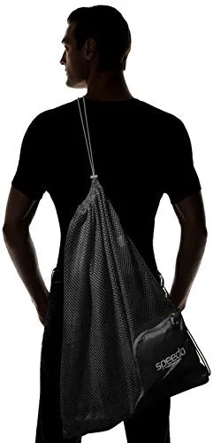 Speedo Ventilator Mesh Equipment Bag, Black