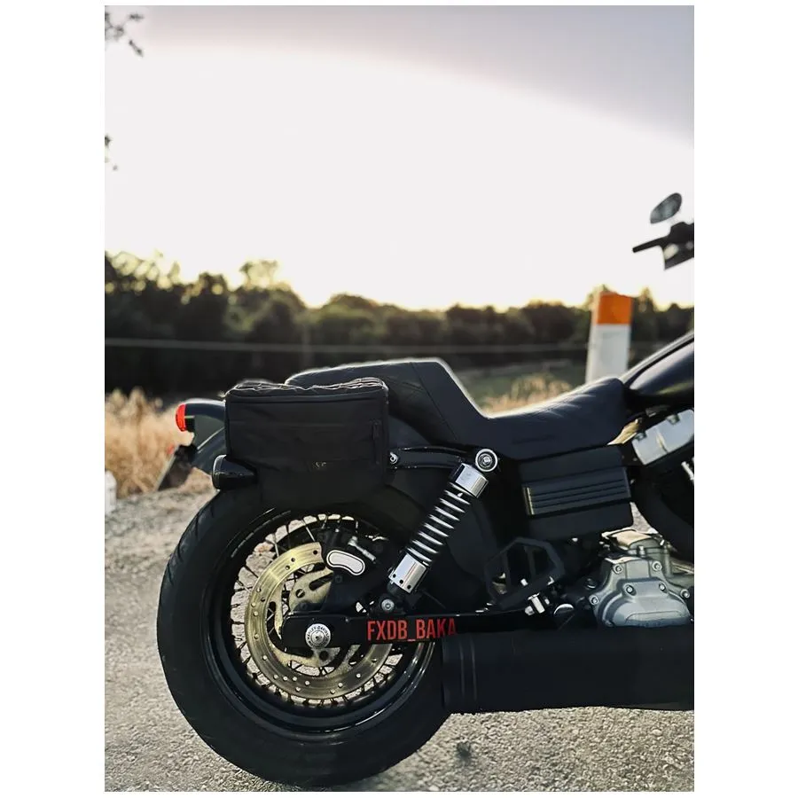 Speedwell Cutaway Saddlebags For Harley Sportsters, M8 Softail, & Dyna