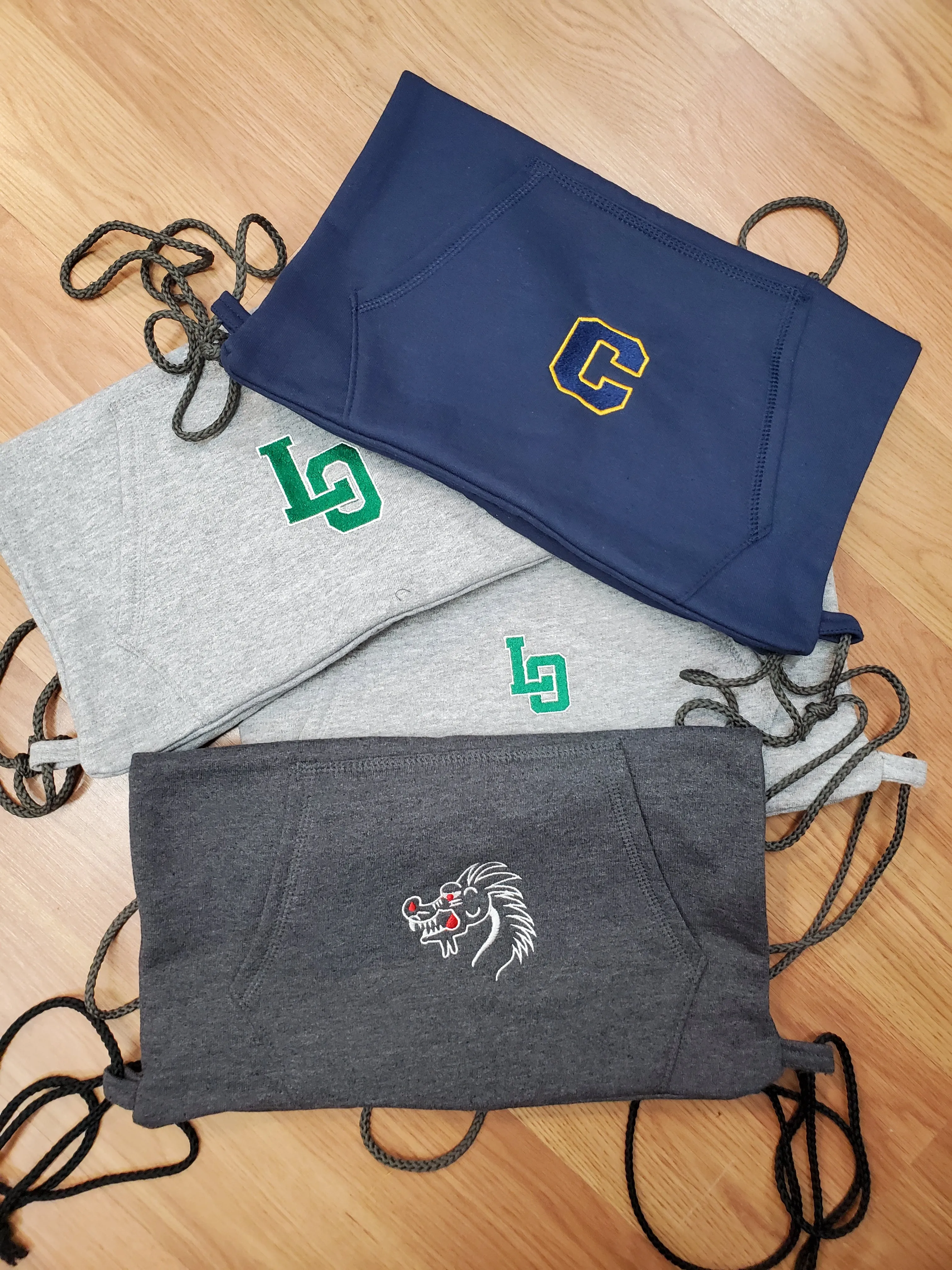 Spirit Sweatshirt Cinch Bags