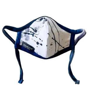 Splatter w/ Pocket | Blue Tie Dye