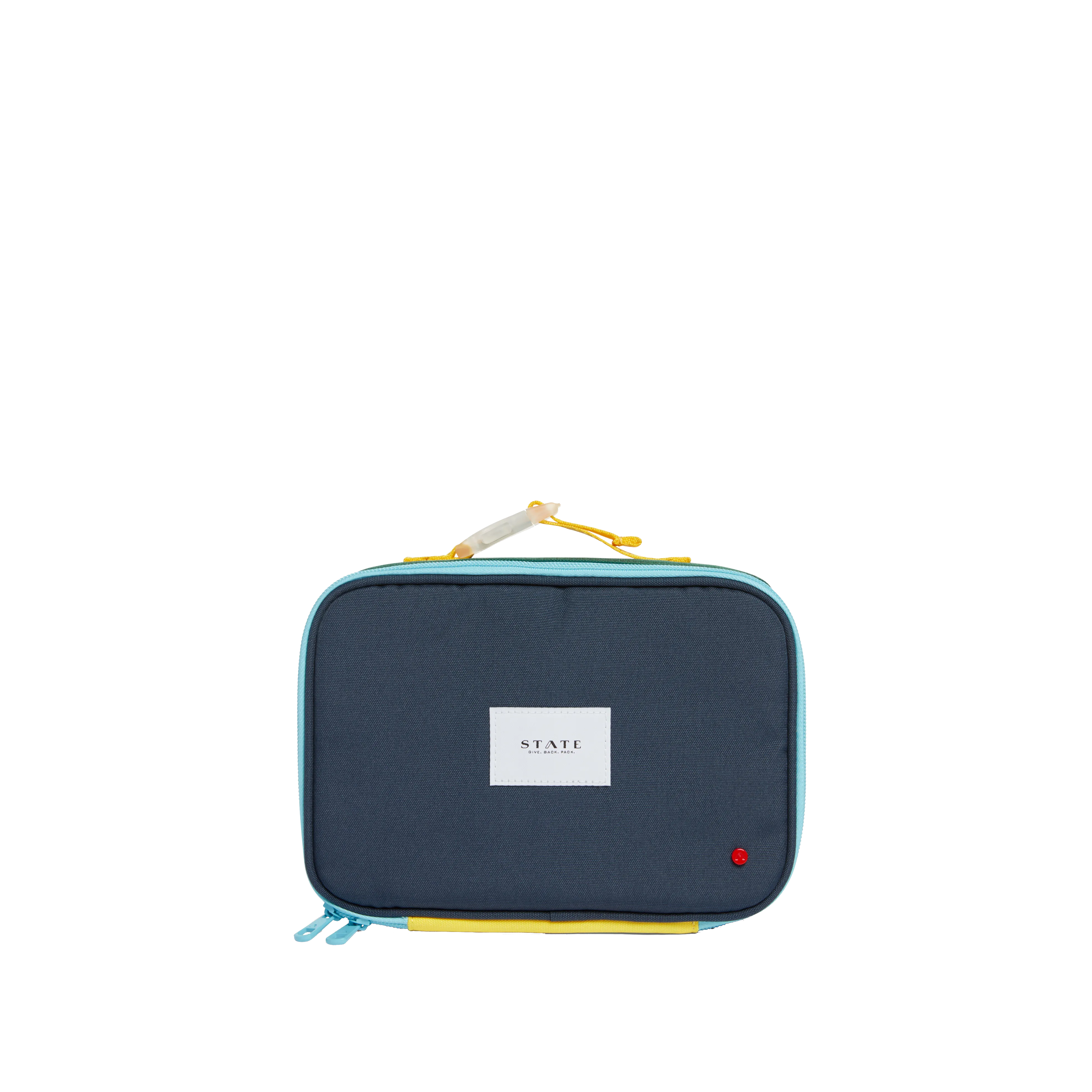 State Bags Rodgers Lunch Box - Green & Navy