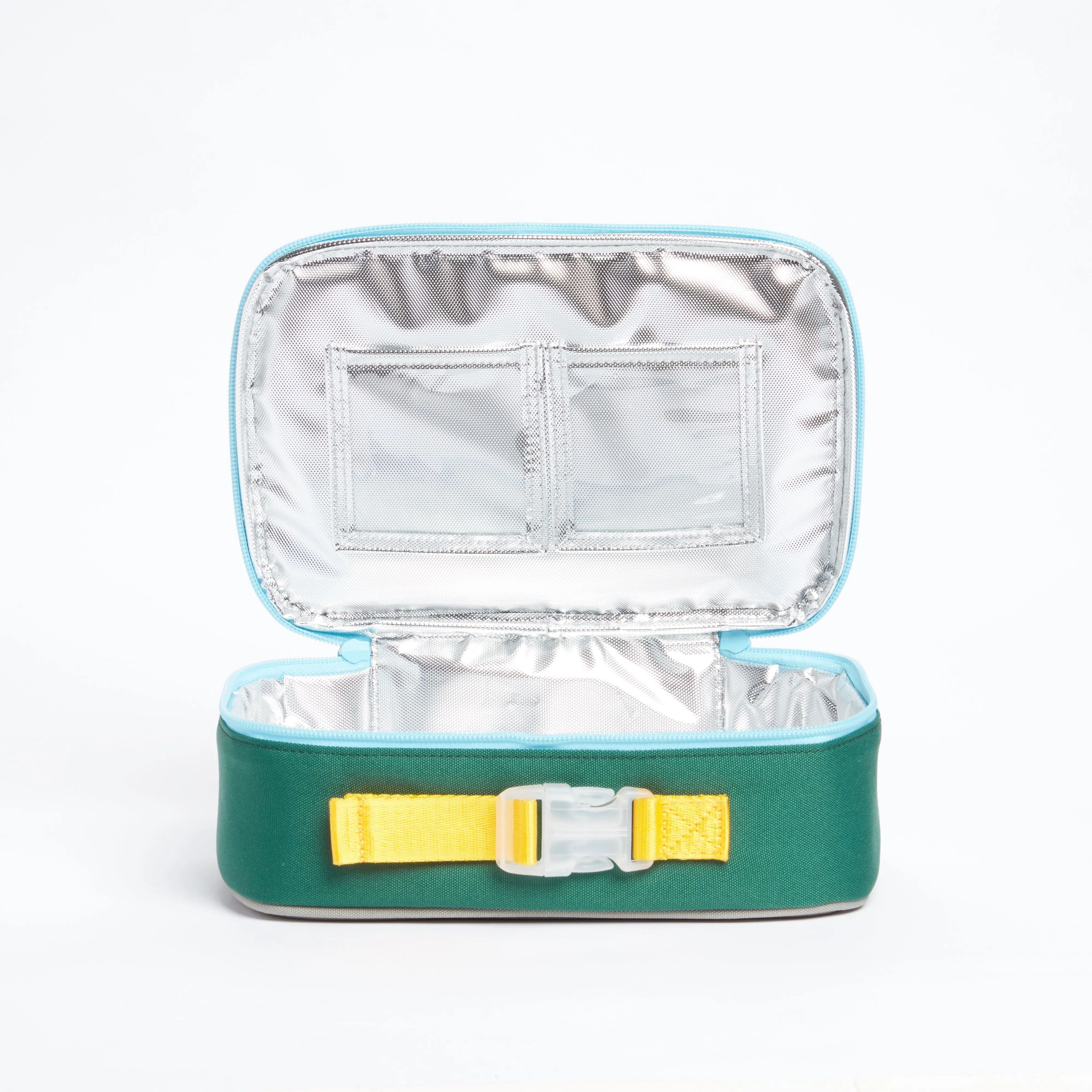 State Bags Rodgers Lunch Box - Green & Navy