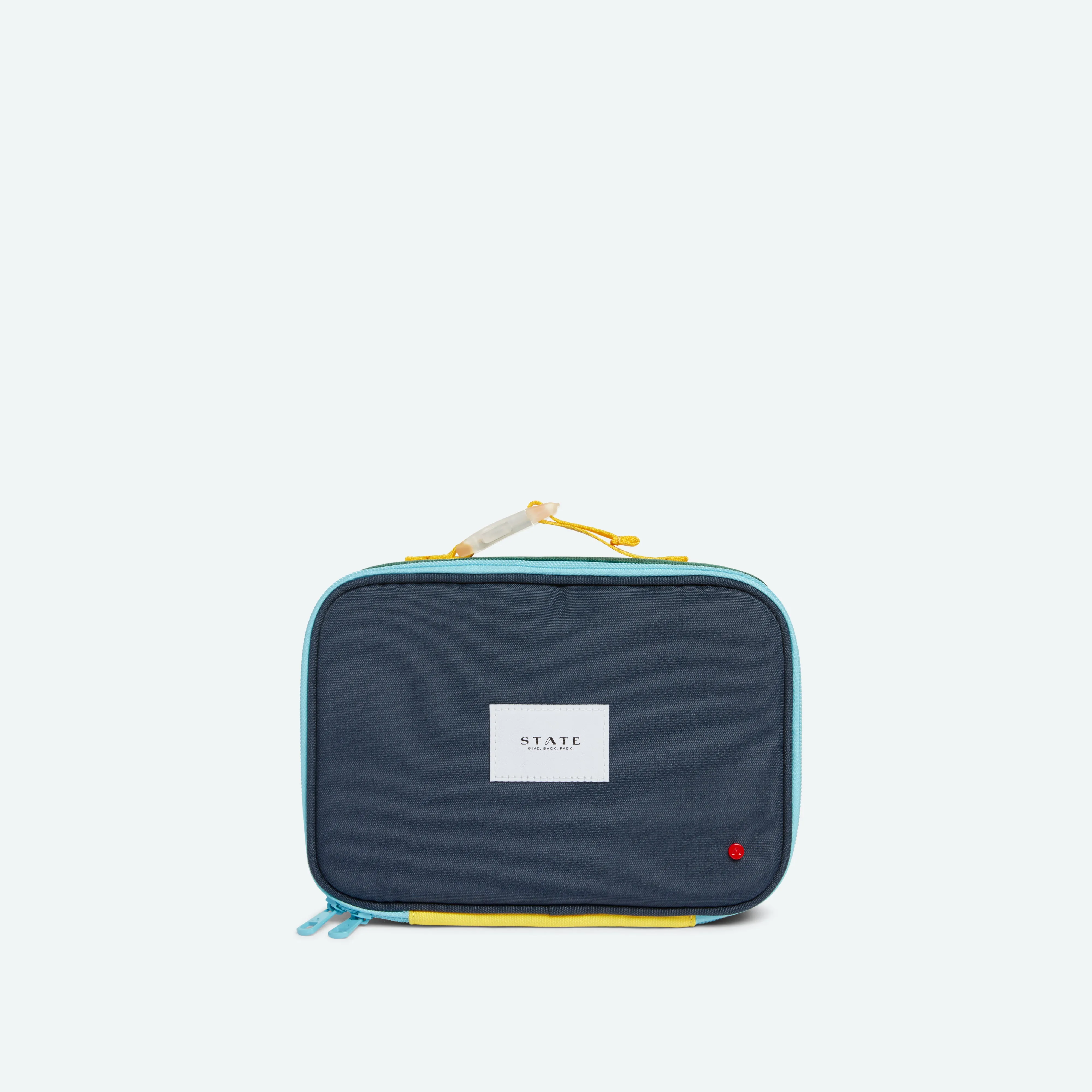 State Bags Rodgers Lunch Box - Green & Navy