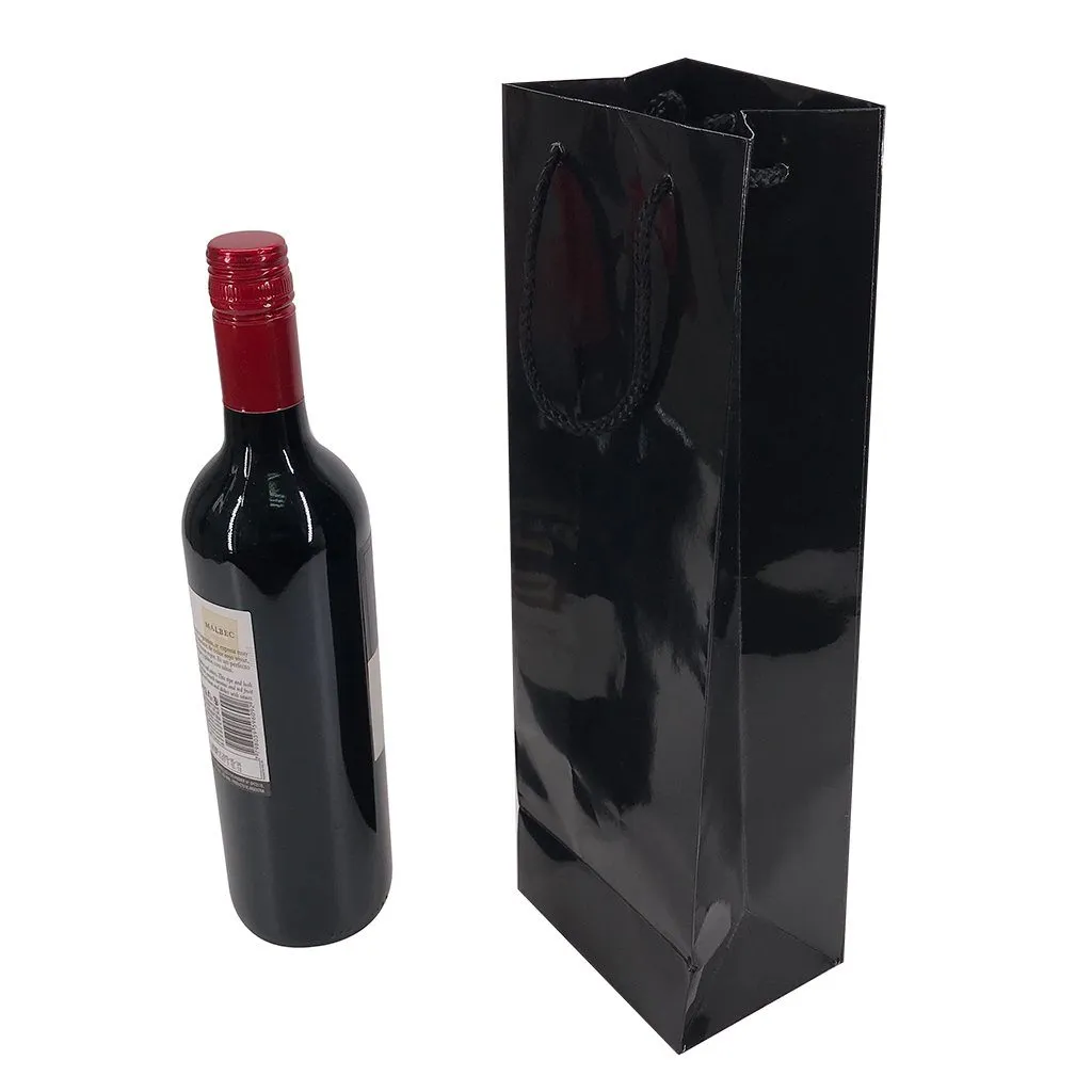 Stock Laminated Paper Wine Bag(SLP-01T)
