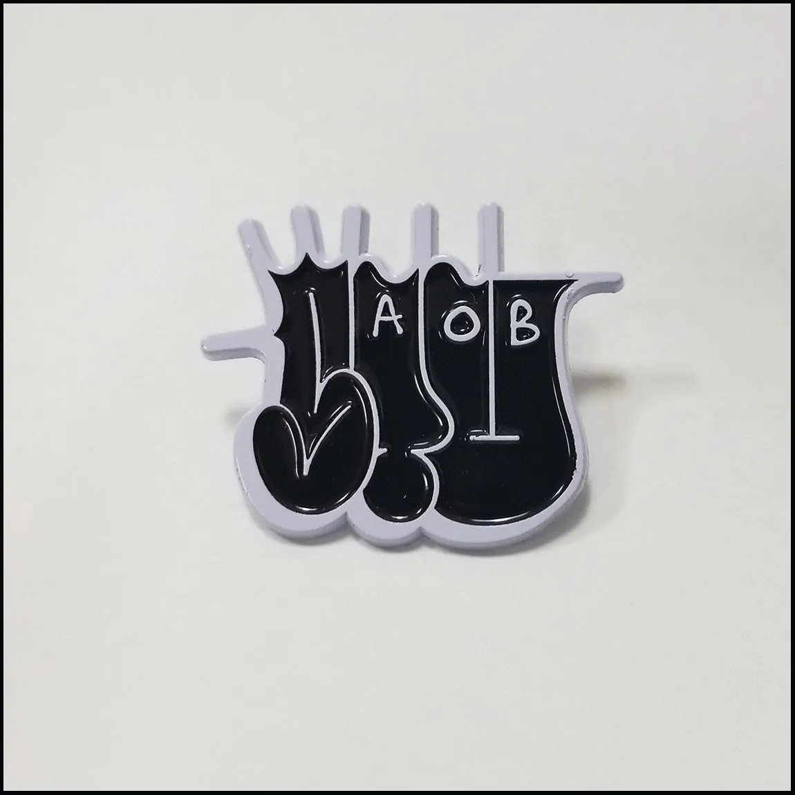 Stu Black Throwie - Enamel Pin