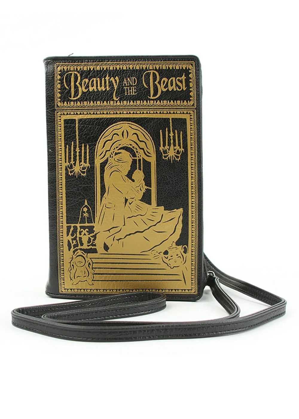 Succubus Bags Beauty and the Beast Book Shoulderbag Black