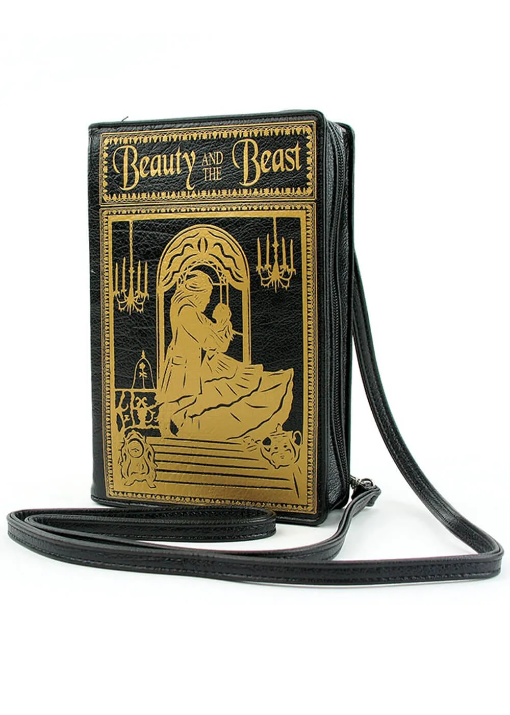 Succubus Bags Beauty and the Beast Book Shoulderbag Black