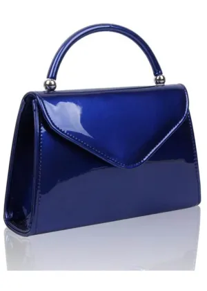 Succubus Bags Retro 50's Patent Bag Navy