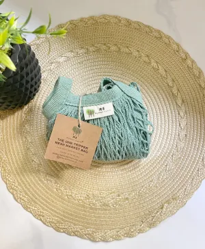 The "One Tripper" HUGE Mesh Market Bag | Zero Waste | Sage Green