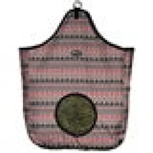 TK35-1384--PldAztec Hay Bag Rd Feed Hole w/Mesh Sides