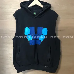 Undercover x Kaws GFY Sleevless Hoodie Black M