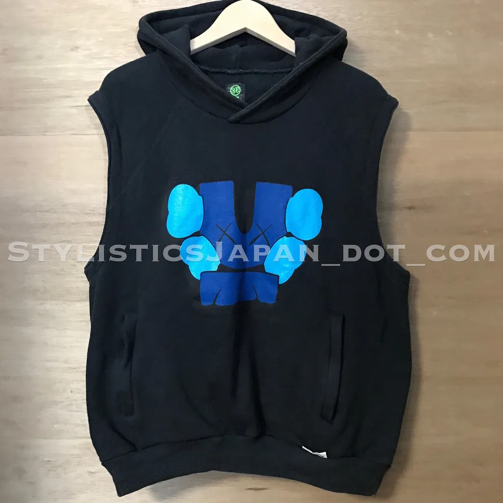Undercover x Kaws GFY Sleevless Hoodie Black M