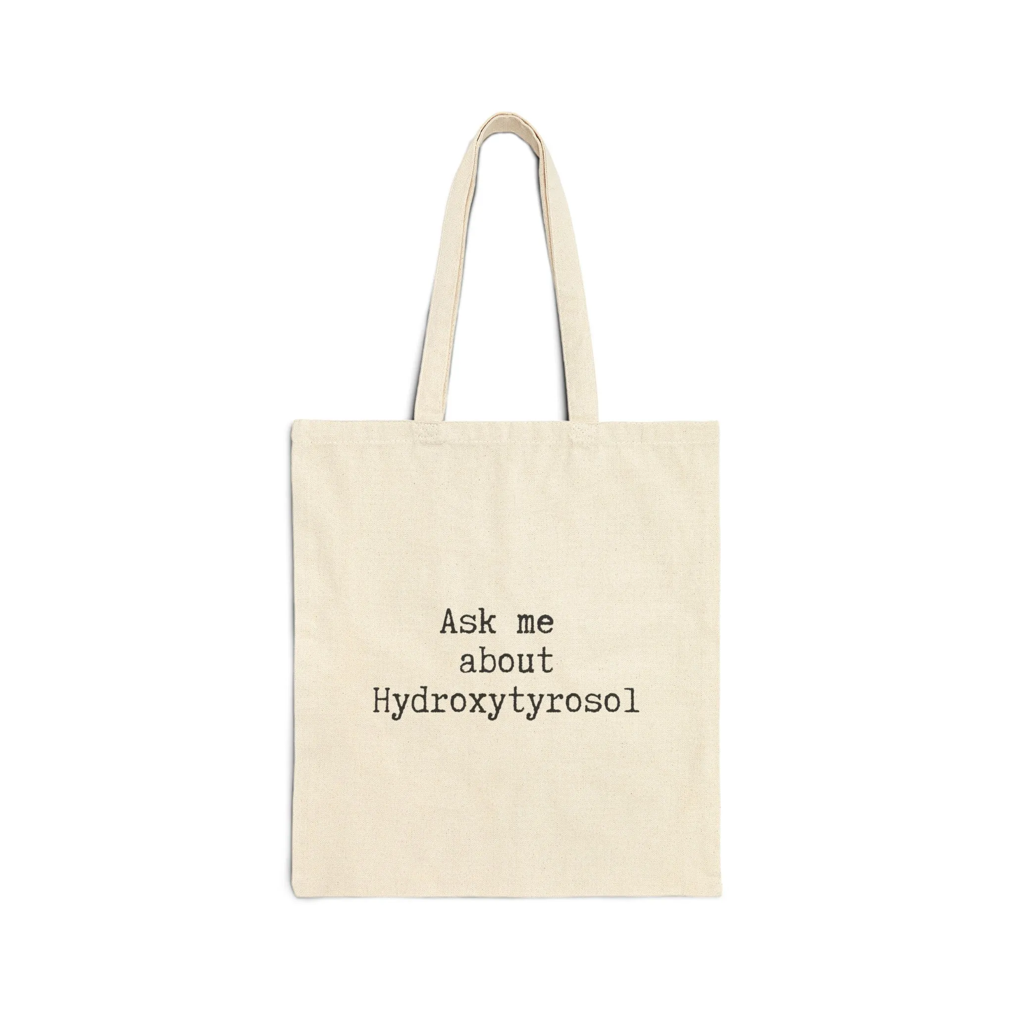 Waterless Skincare // Cotton Canvas Tote Bag