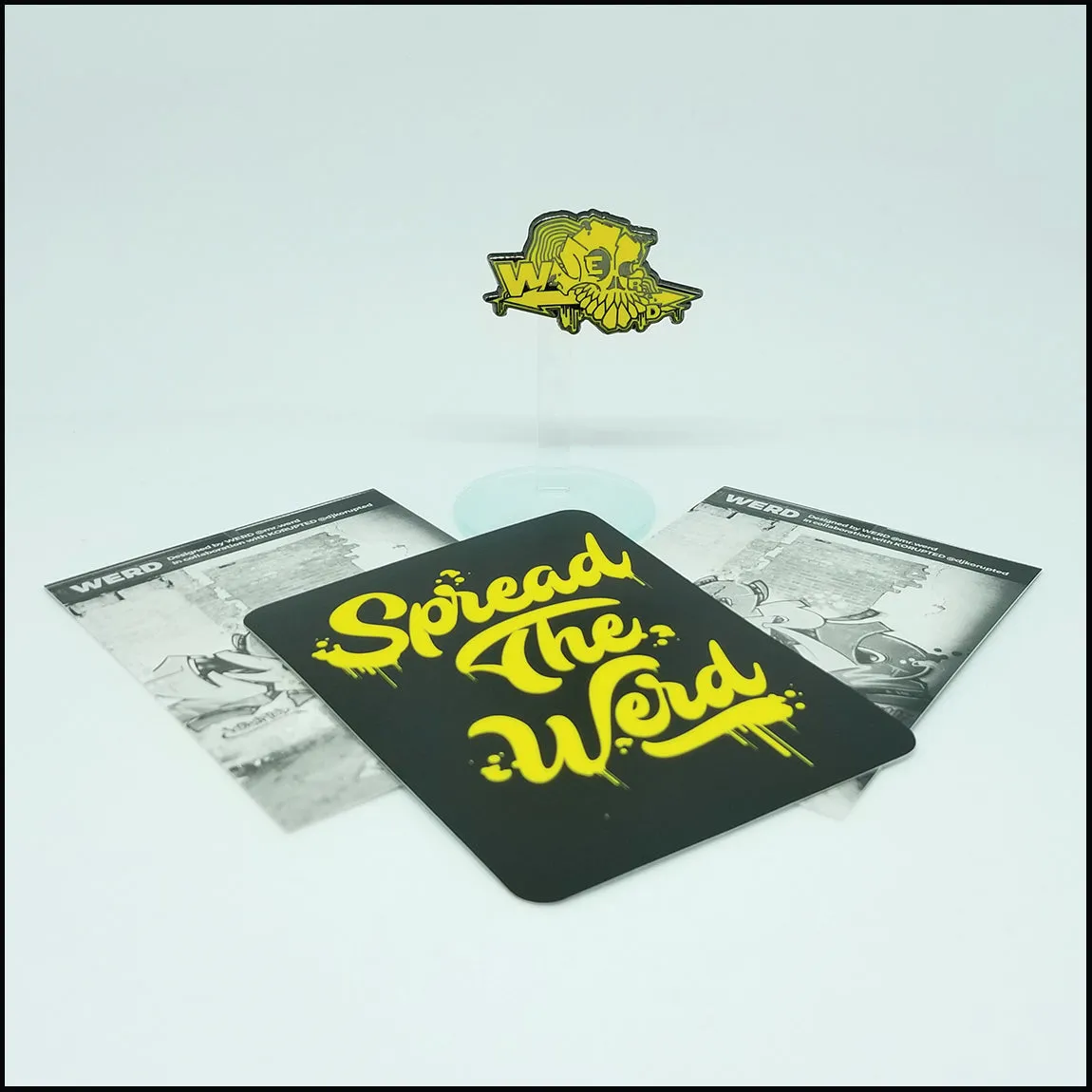 Werd Skull - Enamel Pin
