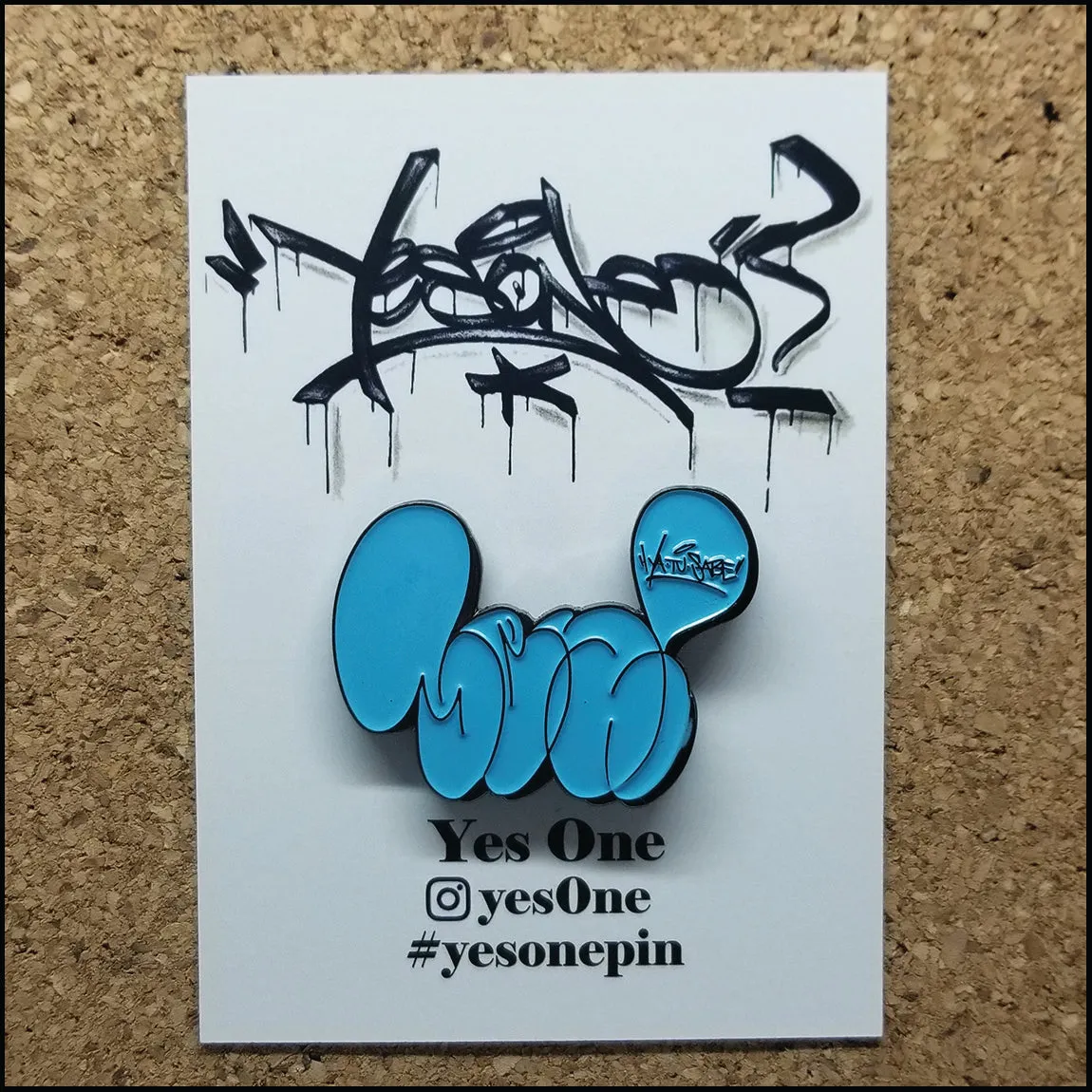 Yes One Throwie - Enamel Pin