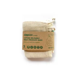 Zippies Cotton Mesh Produce Bags